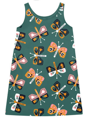 Vestido Menina Borboletas Kyly