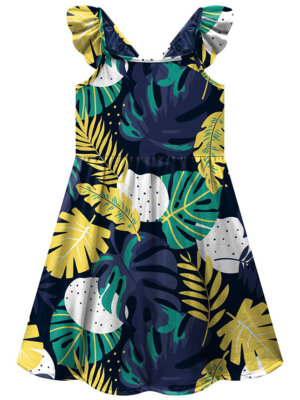 Vestido Menina Borboletas Kyly