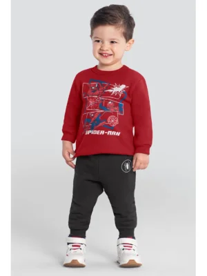 Conjunto Infantil Menino Do Homem-aranha Metalizado Brandili