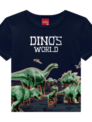 Camiseta Menino Dinossauro Kyly
