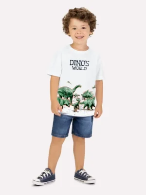 Camiseta Menino Dinossauro Kyly